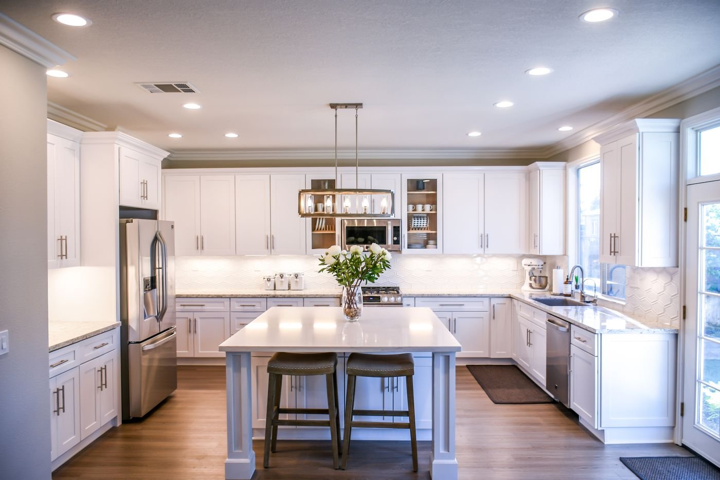 Custom kitchen cabinetry